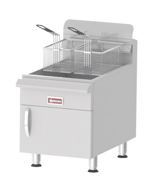 Omcan CE-CN-UR-CF30-LP Propane Gas Countertop Fryer
